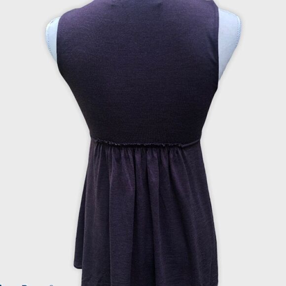 Susana Monaco Drape Neck Sleeveless Top - Picture 7 of 8